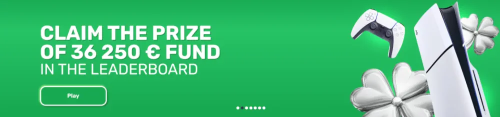 SlotsCharm leaderboard tournament with a prize fund of 36,250 euros